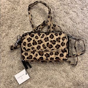 Vera Bradly cheetah crossbody NWT